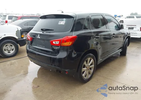 2014 Mitsubishi Outlander Sport Es z USA, uszkodzony, nr VIN 4A4AP3AU0EE012140